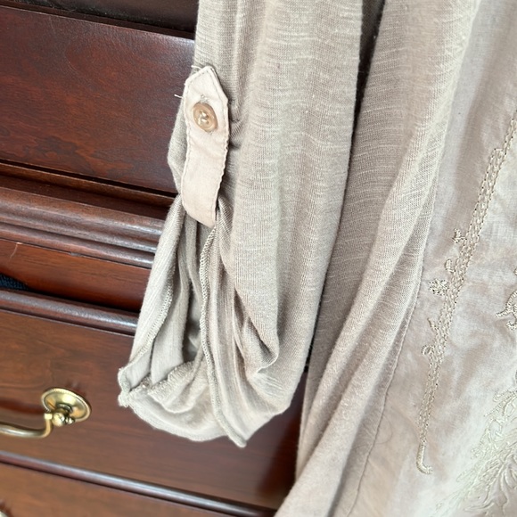 Women’s button down jersey blouse 100% cotton - Picture 4 of 6